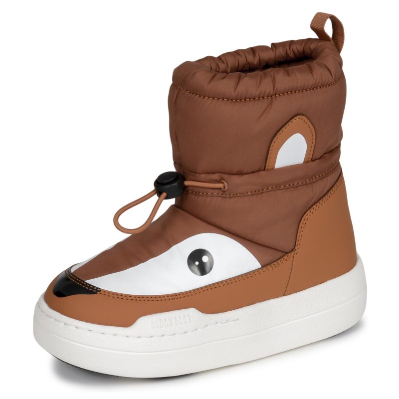 Moon Boot MB JR PARK TUBE MID ANIMAL WP Marrón Botas de nieve Niño - 4