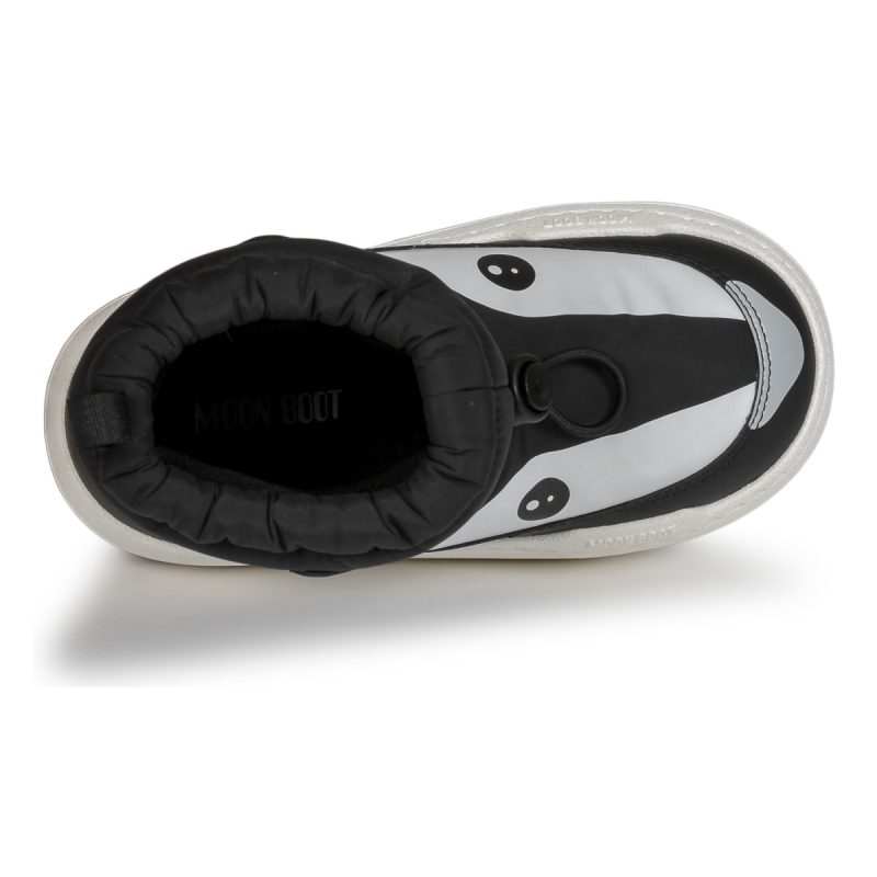 Moon Boot MB JR PARK TUBE MID ANIMAL WP Nero Scarpe da neve Bambino - 6