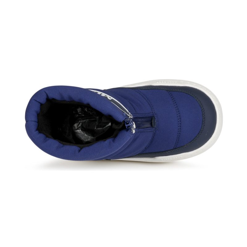Moon Boot MB JR PARK ZIP HIGH WP Bleu Chaussures de neige Enfant - 6