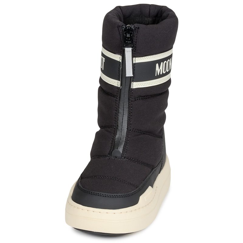 Moon Boot MB JR PARK ZIP HIGH WP Nero Scarpe da neve Bambino - 3