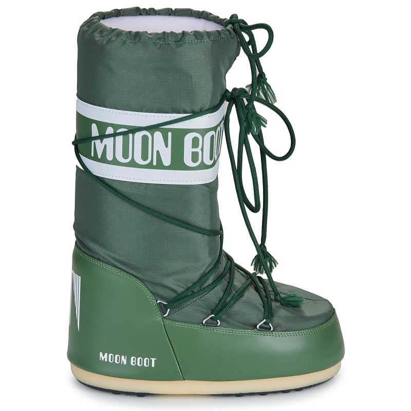 Moon Boot  MB ICON NYLON  Verde -  Scarpe da neve Uomo - 2
