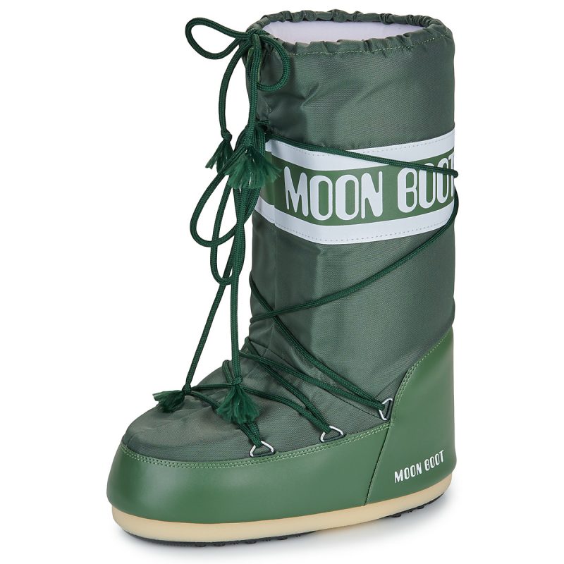 Moon Boot  MB ICON NYLON  Verde -  Scarpe da neve Uomo - 4