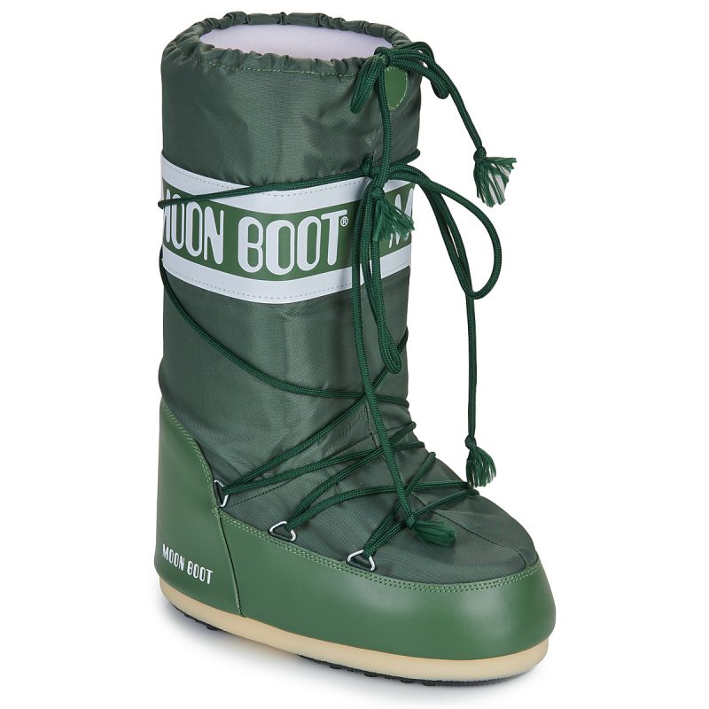 Moon Boot  MB ICON NYLON  Verde -  Scarpe da neve Uomo - 1