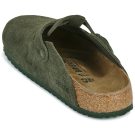 BIRKENSTOCK Boston Suede / Timo / Regular Kaki Zoccoli Uomo - 5