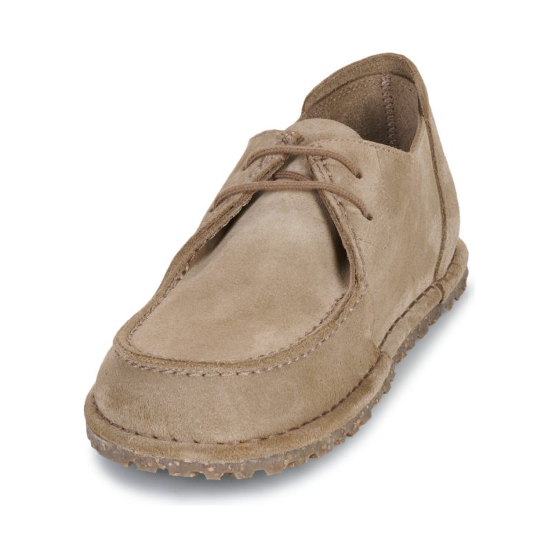 BIRKENSTOCK Utti Lace Suede / Solid / Grey / Taupe / Regular Grey Derby para hombre - 3