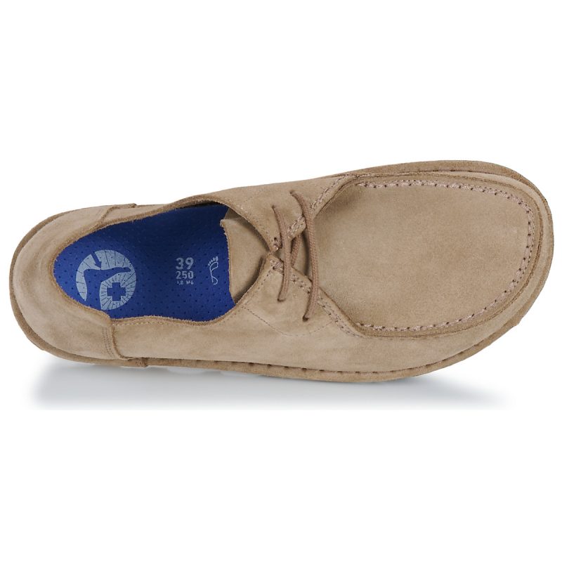 BIRKENSTOCK Utti Lace Suede / Solid / Grey / Taupe / Regular Grey Derby para hombre - 6