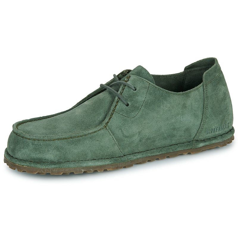 BIRKENSTOCK Utti Lace Suede / Timo / Regular Verde Derby Uomo - 4