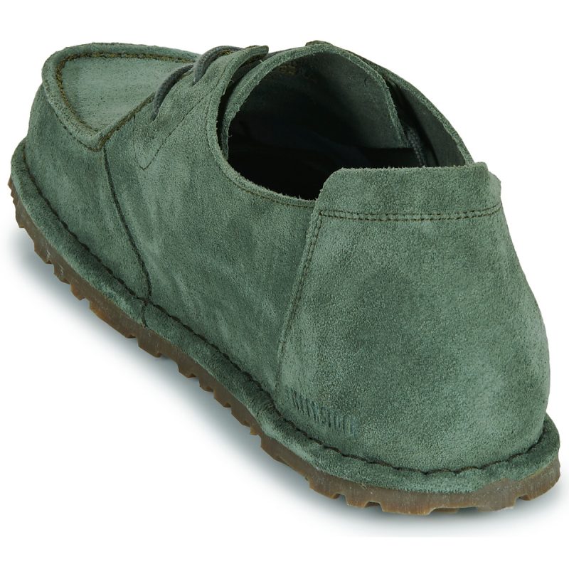 BIRKENSTOCK Utti Lace Suede / Timo / Regular Verde Derby Uomo - 5