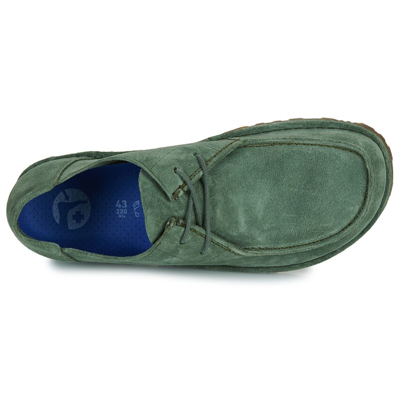 BIRKENSTOCK Utti Lace Suede / Timo / Regular Verde Derby Uomo - 6