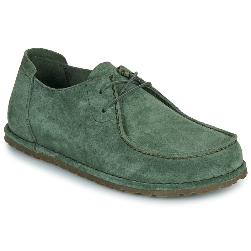 BIRKENSTOCK Utti Lace Suede / Timo / Regular Verde Derby Uomo - 1
