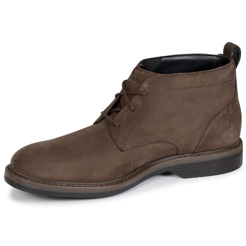 Clarks  Aldwin Mid GTX  Marrone -  Derby Uomo - 4