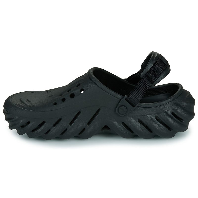 Crocs Echo Clog Nero Zoccoli Uomo - 4