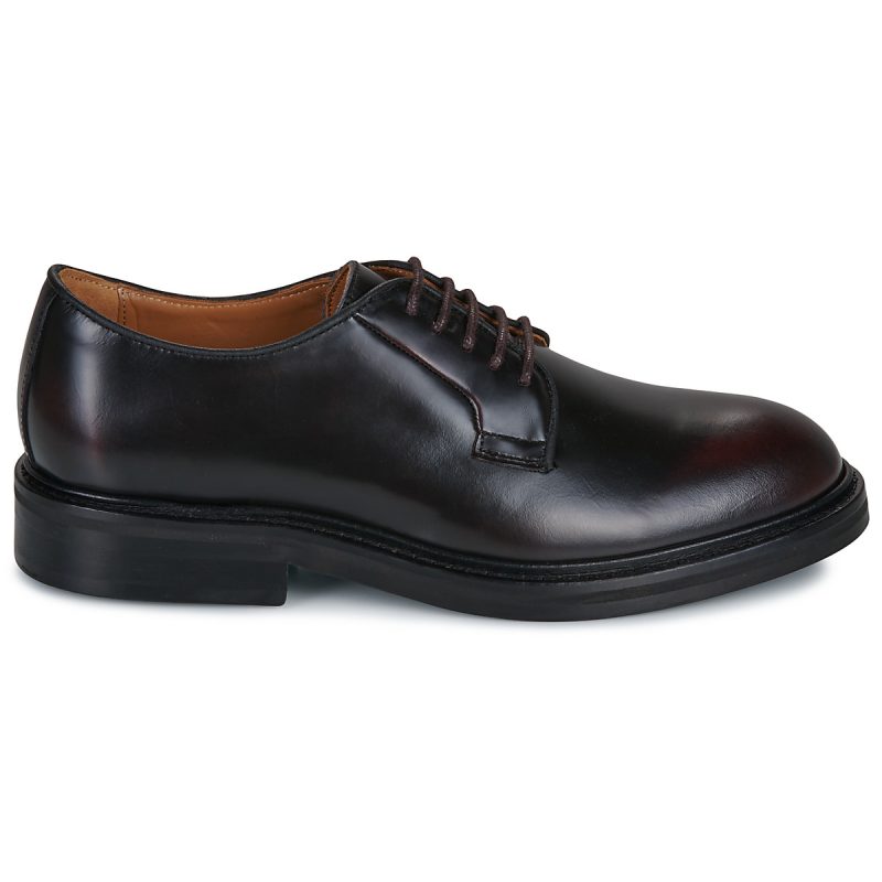 Selected  SLHCARTER LEATHER BLUCHER  Marrone -  Derby Uomo - 2