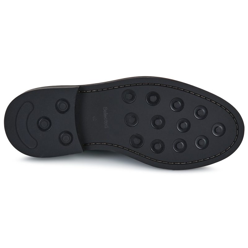 Selected  SLHCARTER LEATHER BLUCHER  Marrone -  Derby Uomo - 7