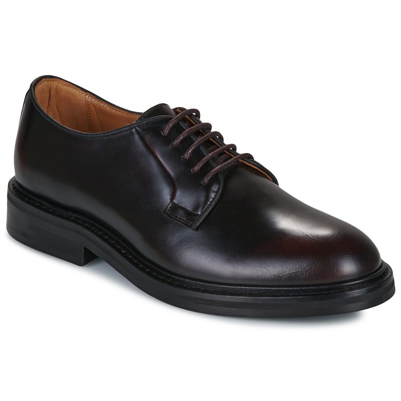 Selected  SLHCARTER LEATHER BLUCHER  Marrone -  Derby Uomo - 1