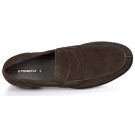 Stonefly BLISS 1 VELOURS Braune Herren-Loafer - Gr&ouml;&szlig;e 6
