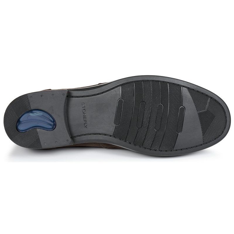 Stonefly BLISS 1 VELOURS Braune Herren-Loafer - Gr&ouml;&szlig;e 7