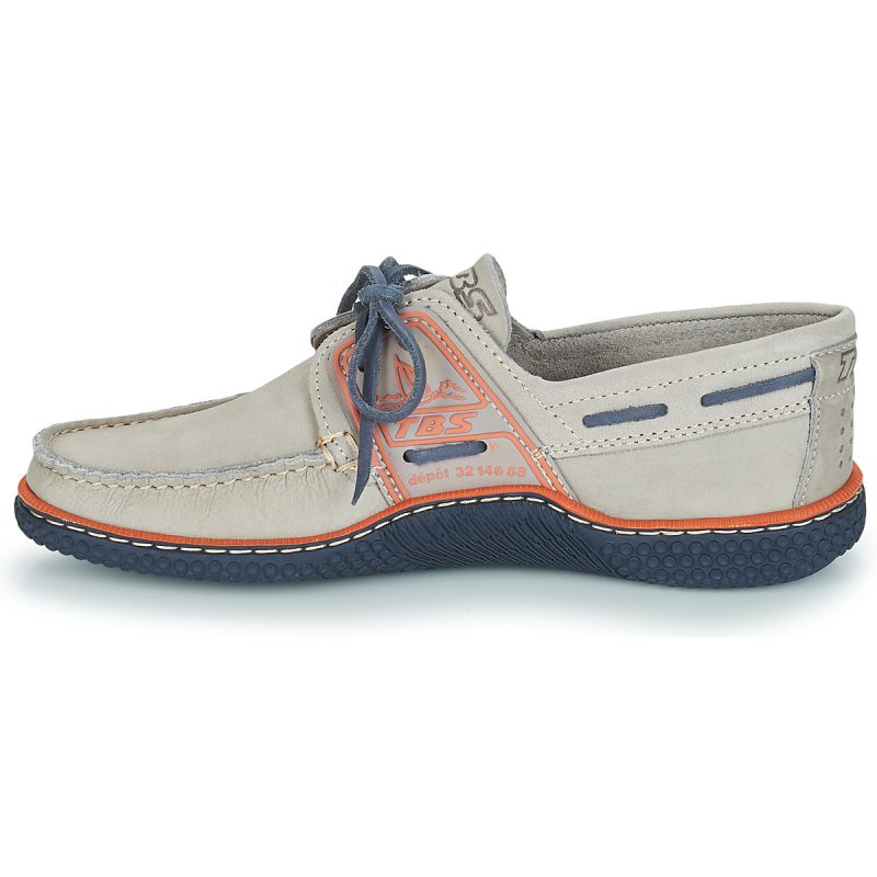 TBS  GLOBEK  Grigio -  Scarpe da barca Uomo - 4