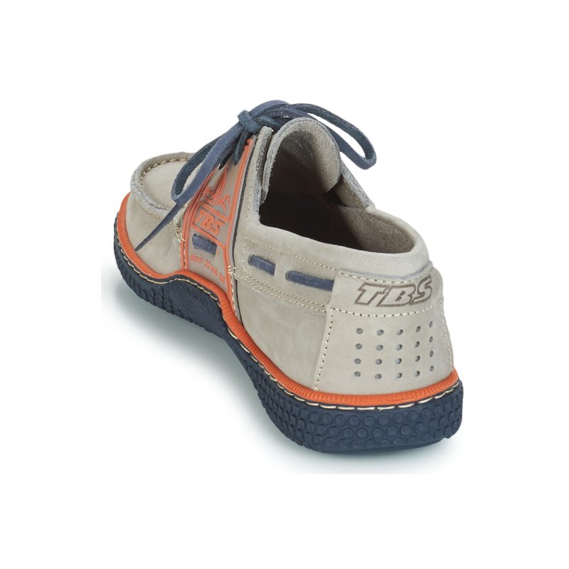 TBS  GLOBEK  Grigio -  Scarpe da barca Uomo - 5