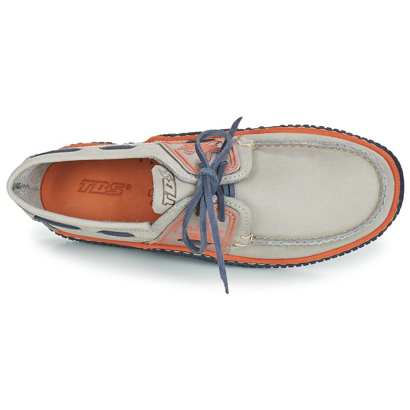 TBS  GLOBEK  Grigio -  Scarpe da barca Uomo - 6