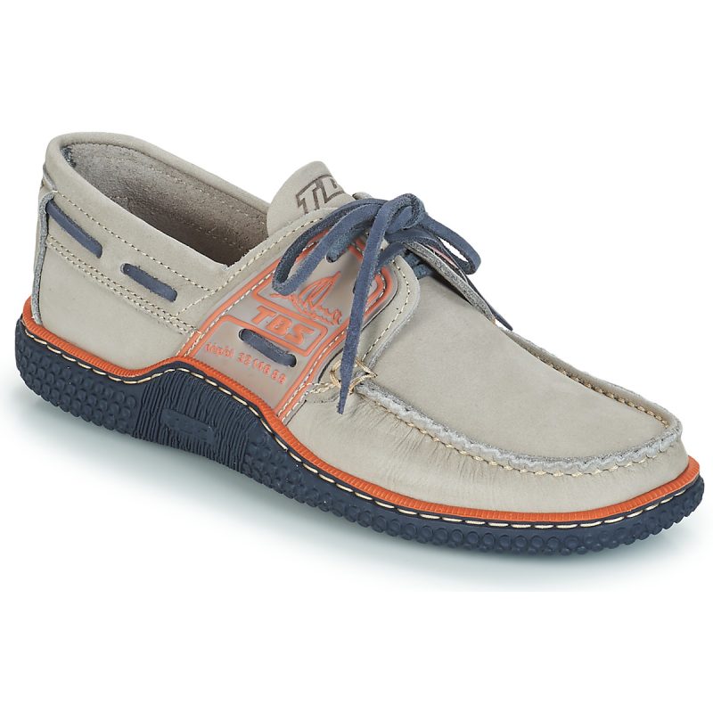 TBS  GLOBEK  Grigio -  Scarpe da barca Uomo - 1