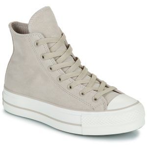 Sneakers alte    CHUCK TAYLOR ALL STAR LIFT PLATFORM SUEDE  Beige