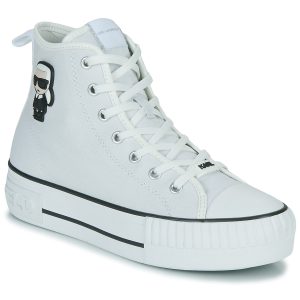 Sneakers alte    KAMPUS MAX Karl Ikonic Hi Lace  Bianco