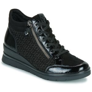 Sneakers alte    R0773-06  Nero
