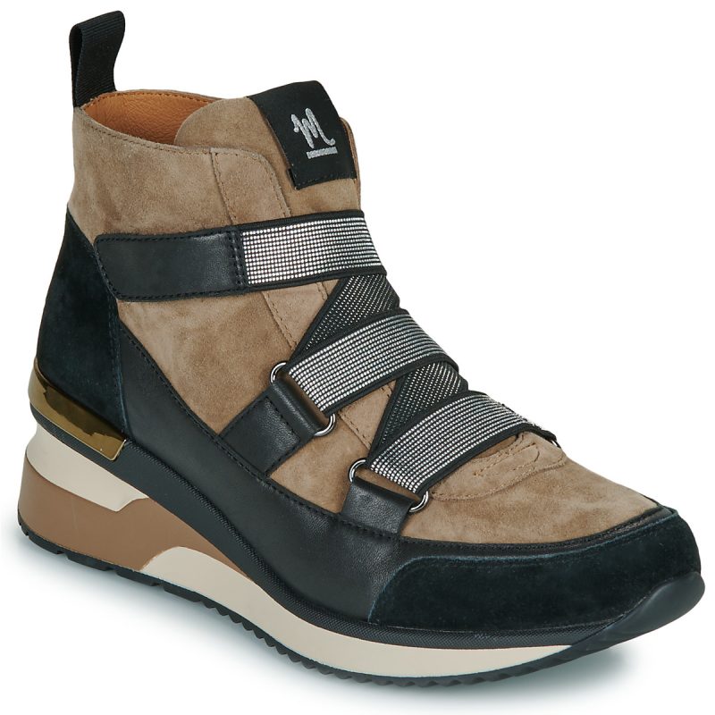 Sneakers alte    VULPIN  Nero