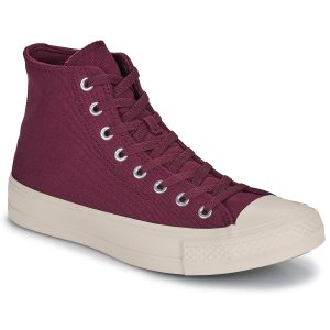 Sneakers alte uomo Converse  CHUCK TAYLOR ALL STAR DURABLE  Rosso Converse 194435690599