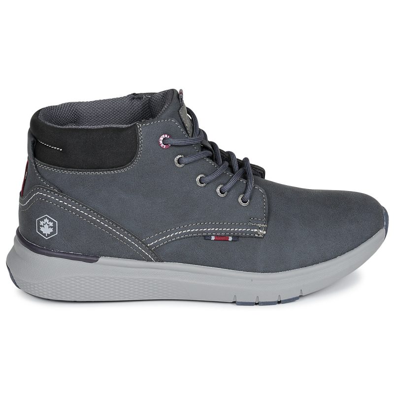 Lumberjack NEIL HIGH CUT SNEAKER MAN Marine Baskets montantes Homme - 2