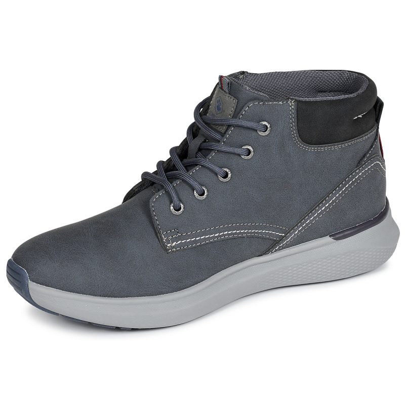 Lumberjack NEIL HIGH CUT SNEAKER MAN Marine Baskets montantes Homme - 4