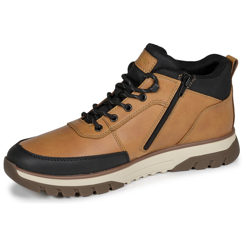 Rieker B9300-20 Marrone Sneakers alte Uomo - 4