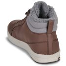 Saola BERGEN WARM Braune Herren-Sneaker mit hohem Schaft - Gr&ouml;&szlig;e 5