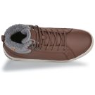 Saola BERGEN WARM Braune Herren-Sneaker mit hohem Schaft - Gr&ouml;&szlig;e 6