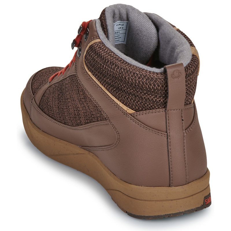 Saola MACHU WATERPROOF Marrone Sneakers alte Uomo - 5