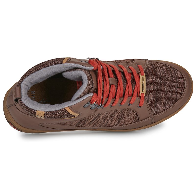 Saola MACHU WATERPROOF Marrone Sneakers alte Uomo - 6