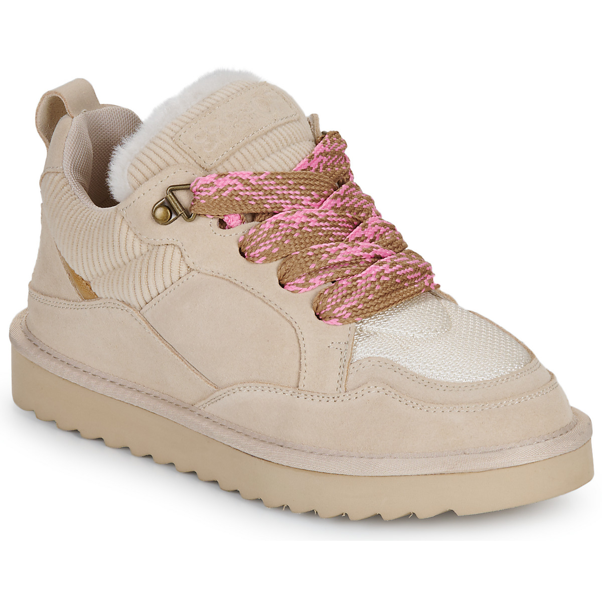 Sneakers basse    COW SUEDE SNEAKER  Beige