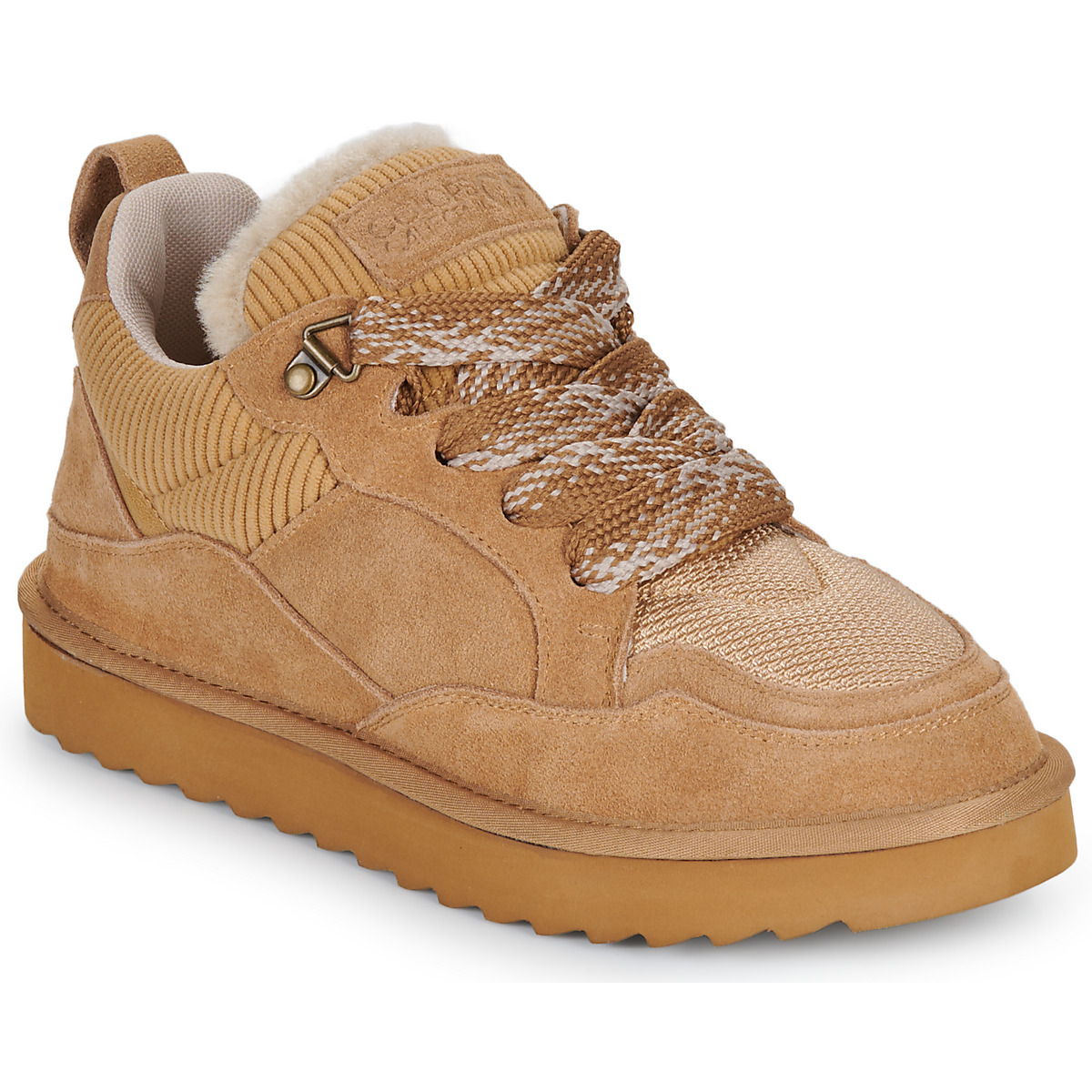 Sneakers basse    COW SUEDE SNEAKER  Marrone
