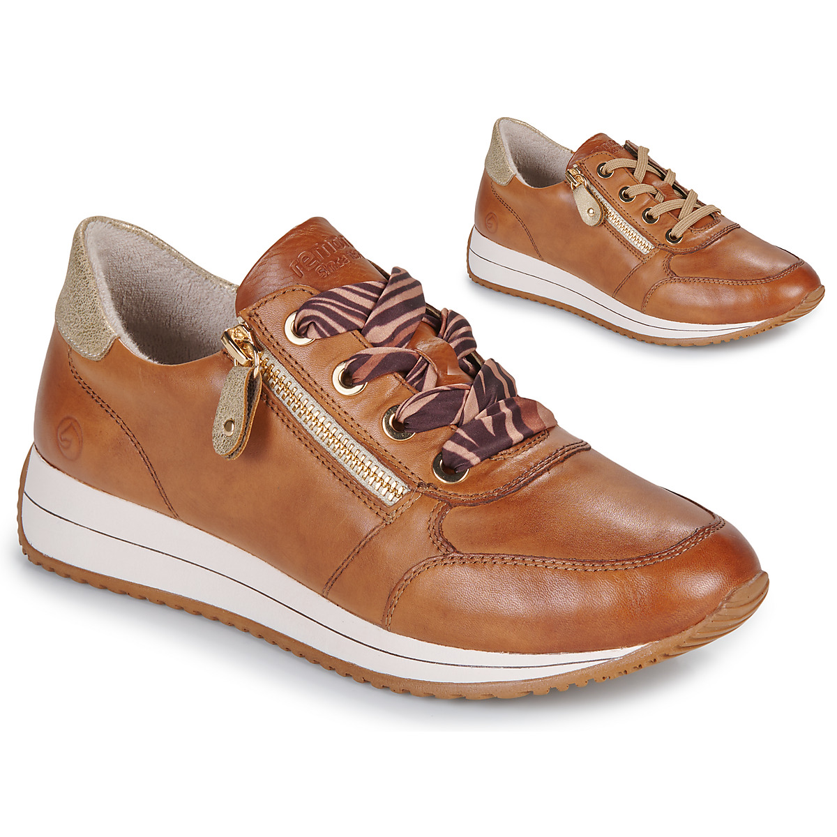 Sneakers basse    D0H11-26  Marrone