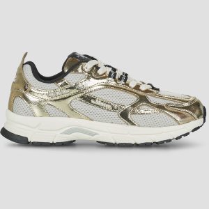 Sneakers basse    The Re-Run Cracked  Oro
