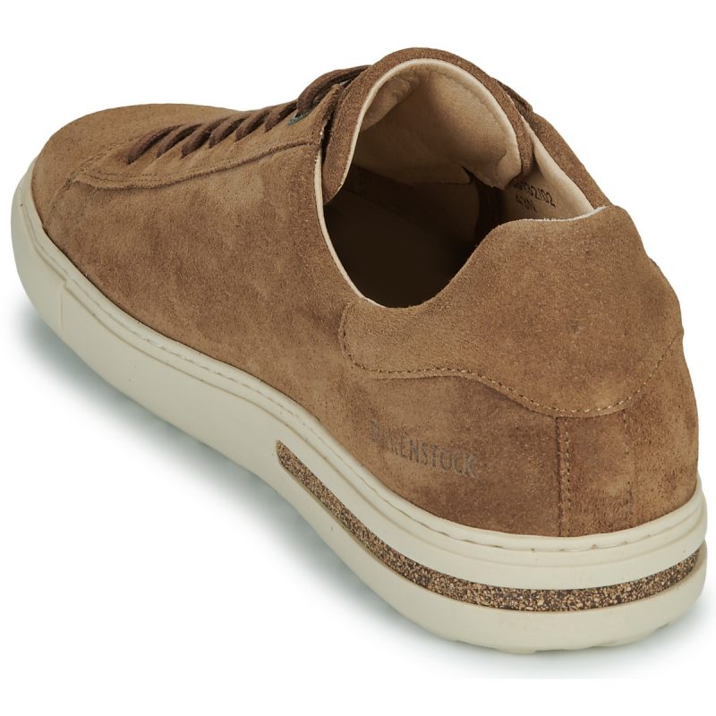 BIRKENSTOCK Bend Low Suede / Nero / Tea / Regular Marrone Sneakers Uomo - 5