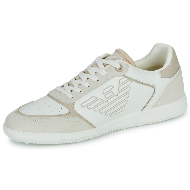 Emporio Armani EA7 7X000405 Beige Men's Sneakers - 4