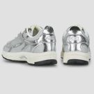 The Mercer Brand The Re-Run Cracked Argento Sneakers Uomo - 3