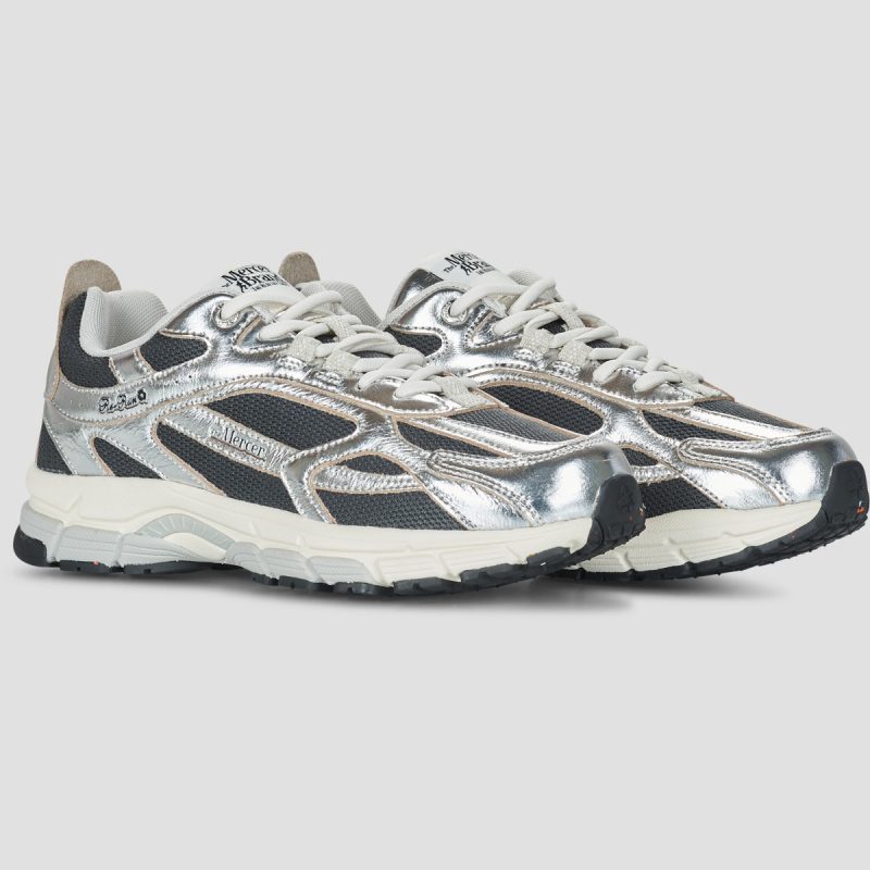 The Mercer Brand The Re-Run Pineapple 2.0 Argento Sneakers Uomo - 2