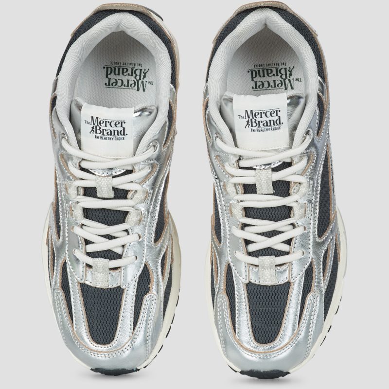 The Mercer Brand The Re-Run Pineapple 2.0 Argento Sneakers Uomo - 5