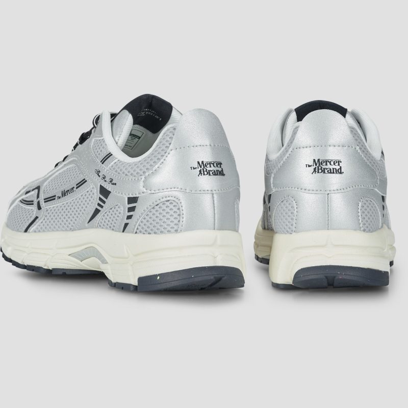 The Mercer Brand The Re-Run Speed Argento Sneakers Uomo - 3