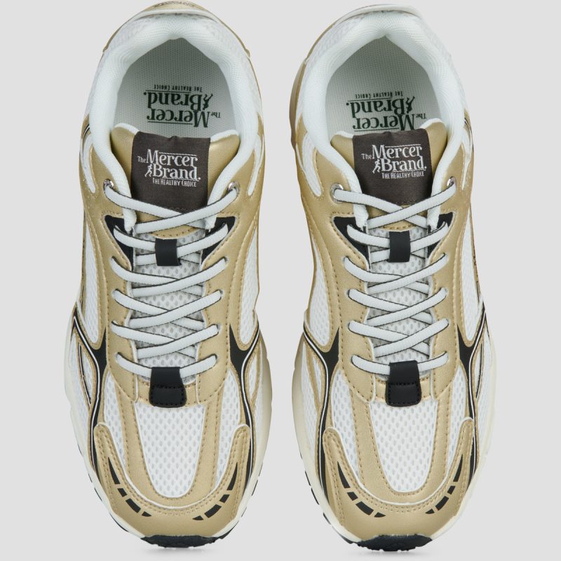 The Mercer Brand The Re-Run Speed Bianco Sneakers Uomo - 5