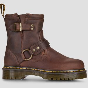 Stivaletti    Anistone HRNS Ankle Boot Dark Brown Crazy Horse  Marrone