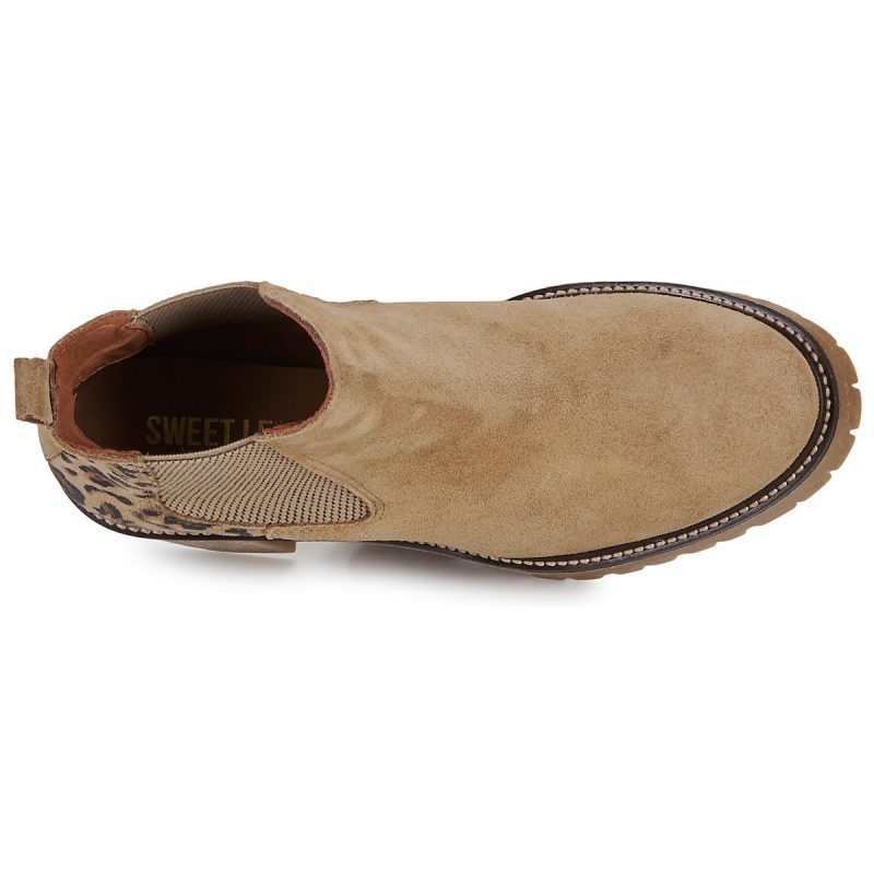 Sweet Lemon NATESHI Beige Stivaletti Donna - 6